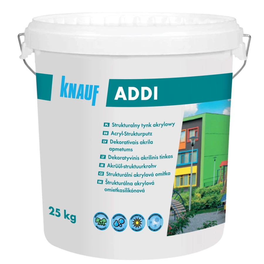 PLATRE ACRYLIQUE KNAUF ADDI 1.5mm BLANC 25KG - Internetowa i